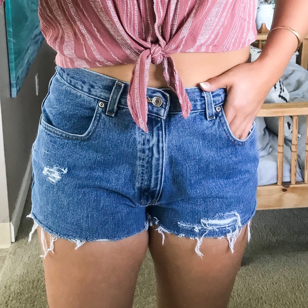 High Waisted Arizona Jean Shorts